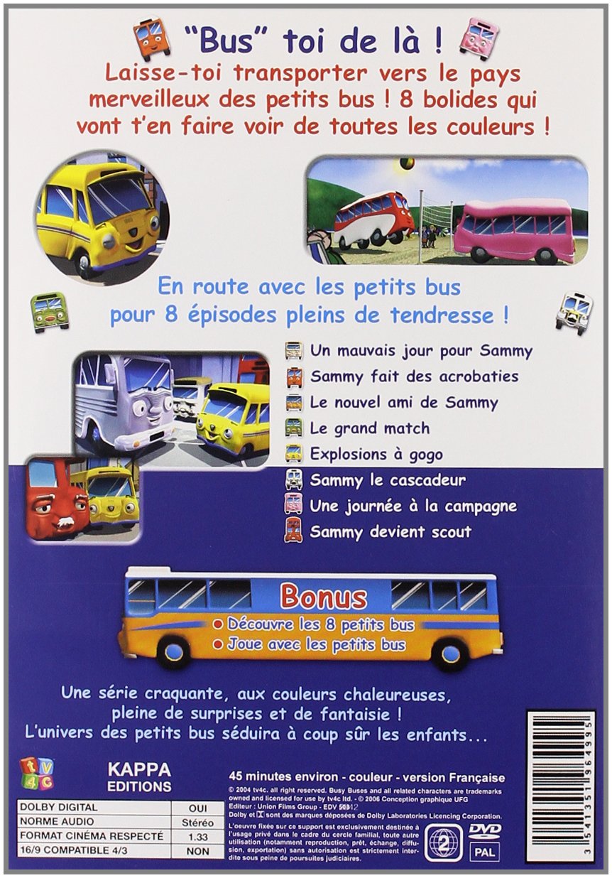 Les Petits Bus Sammy Le Cascadeur (Region 2)