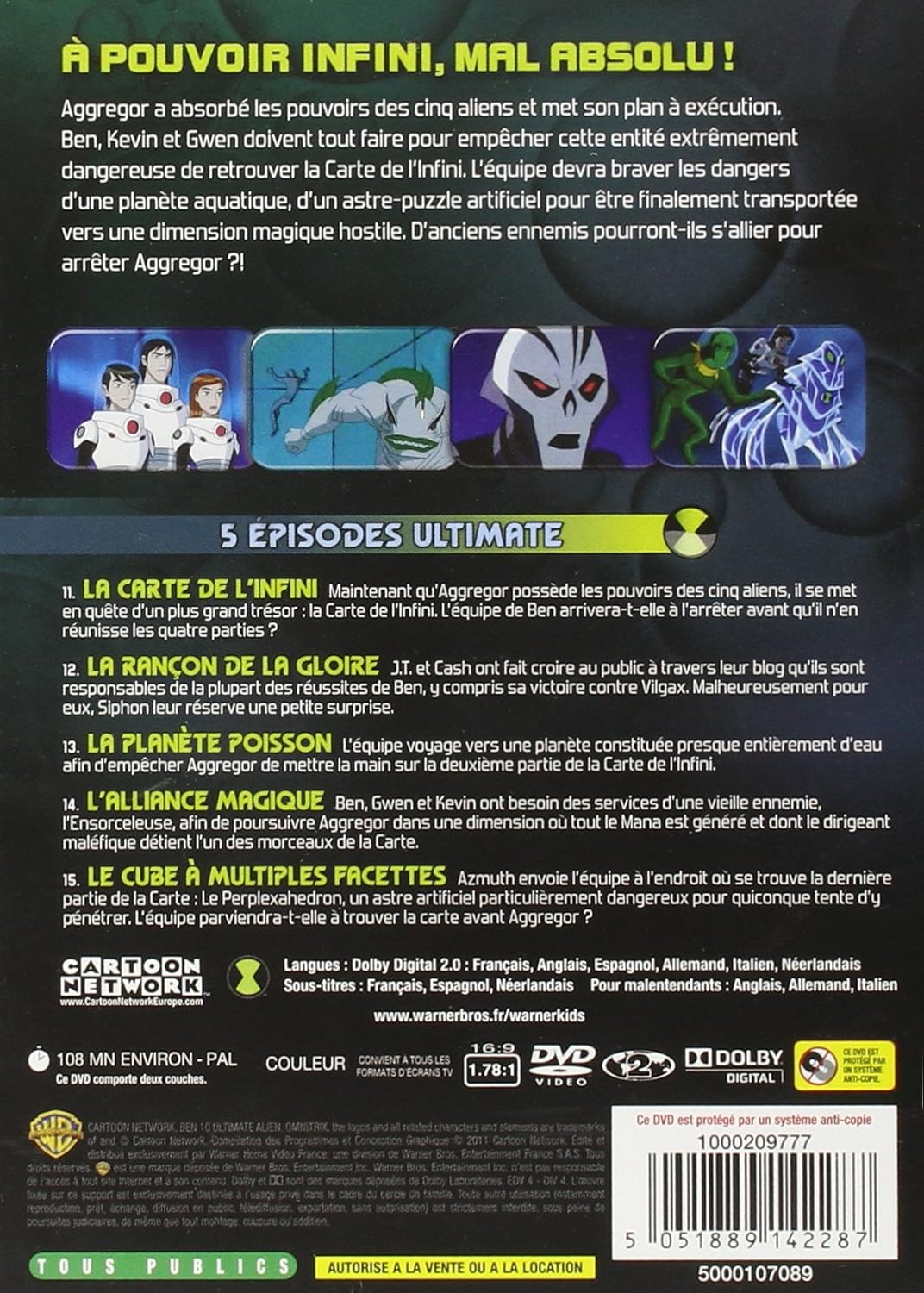 Ben 10 ultimate alien : saison 1 vol.3