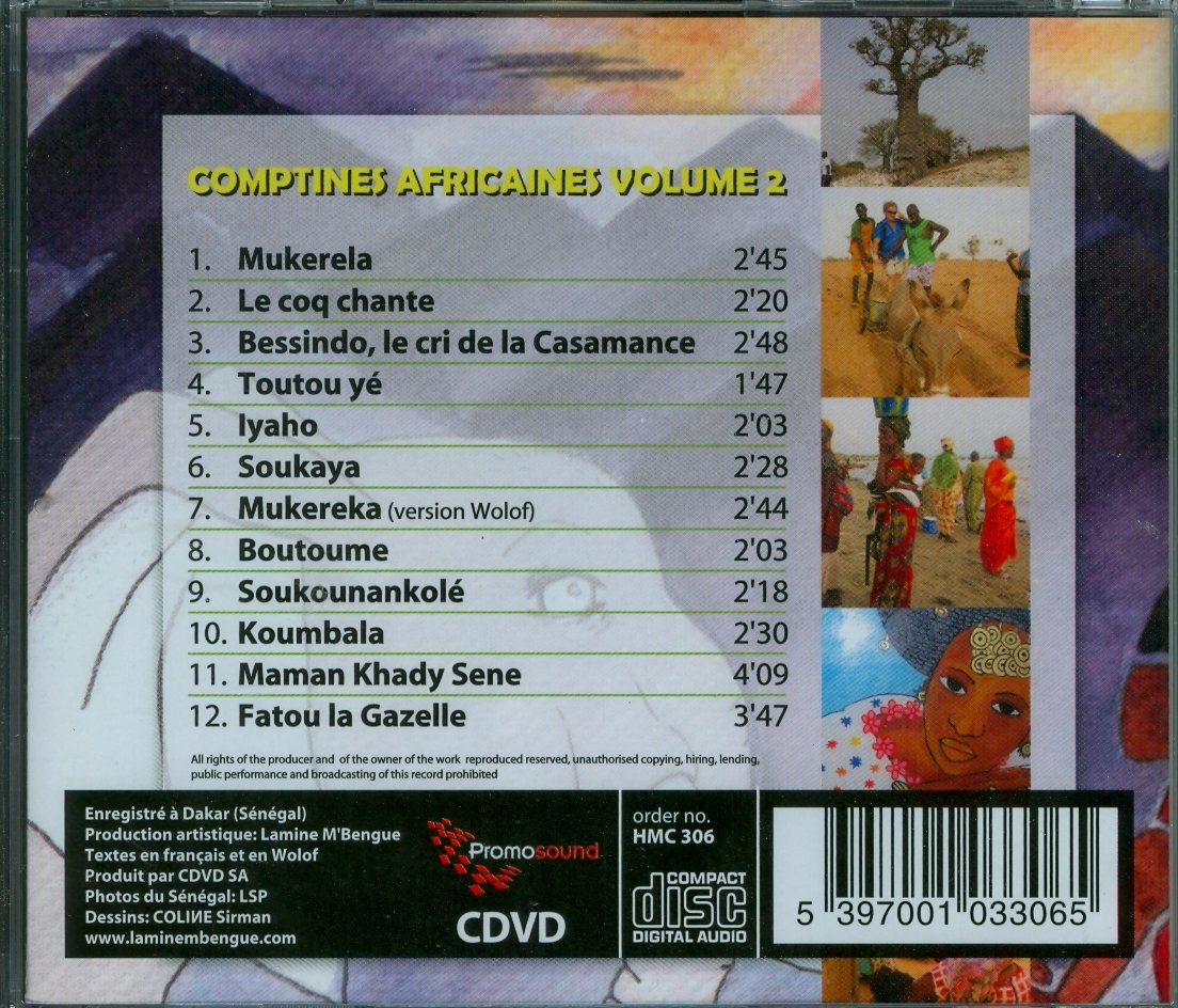 Comptines Africaines Vol 2