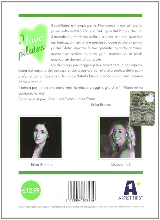 Ilovepilates - Dvd + Libro