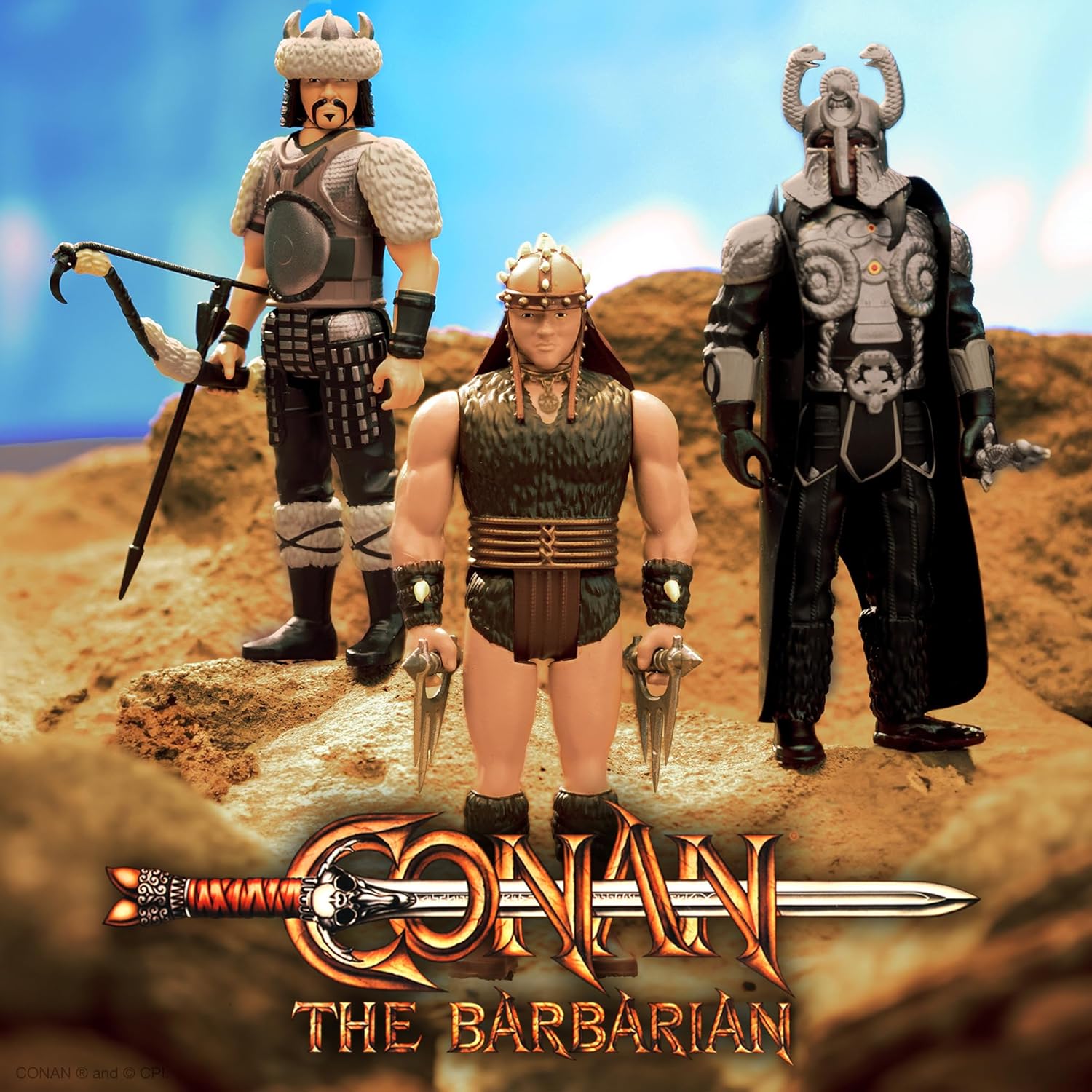 Super7 Conan The Barbarian Reaction Figures Wave 01 - Pit Fighter Conan Action Figure
