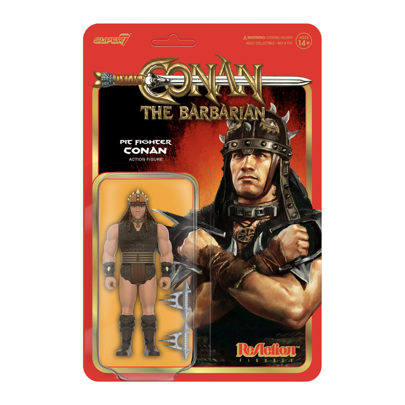 Super7 Conan The Barbarian Reaction Figures Wave 01 - Pit Fighter Conan Action Figure