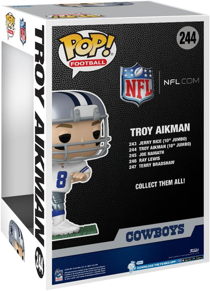 Nfl Legends Super Sized Jumbo Pop! Vinyl Figure Cowboys - Troy Aikman 25 Cm