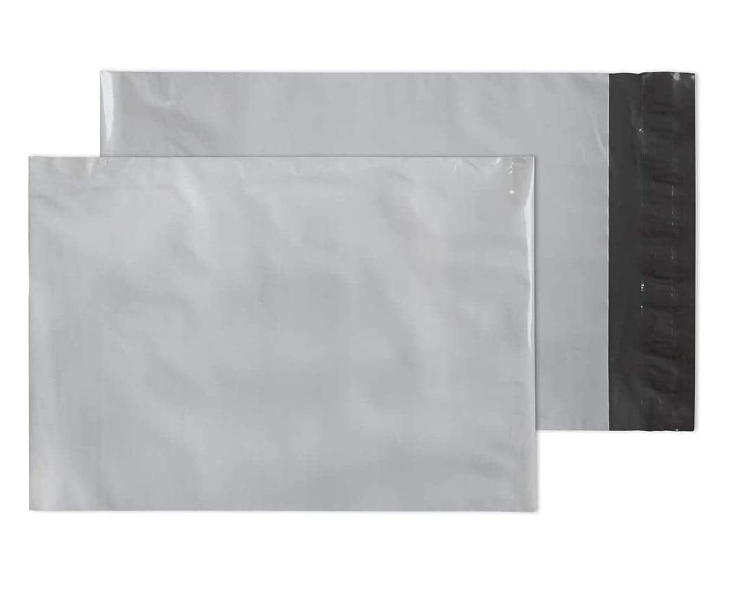 Blake Purely Packaging,C5+, Peel and Seal Polythene Envelopes, White, Pack of 100