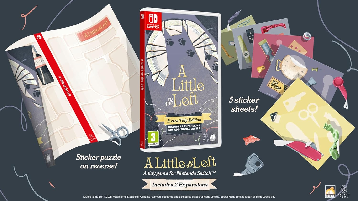 A Little to the Left: Extra Tidy Edition -Switch
