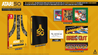 Atari 50: The Anniversary Celebration – Expanded Edition - Steelbook - Switch