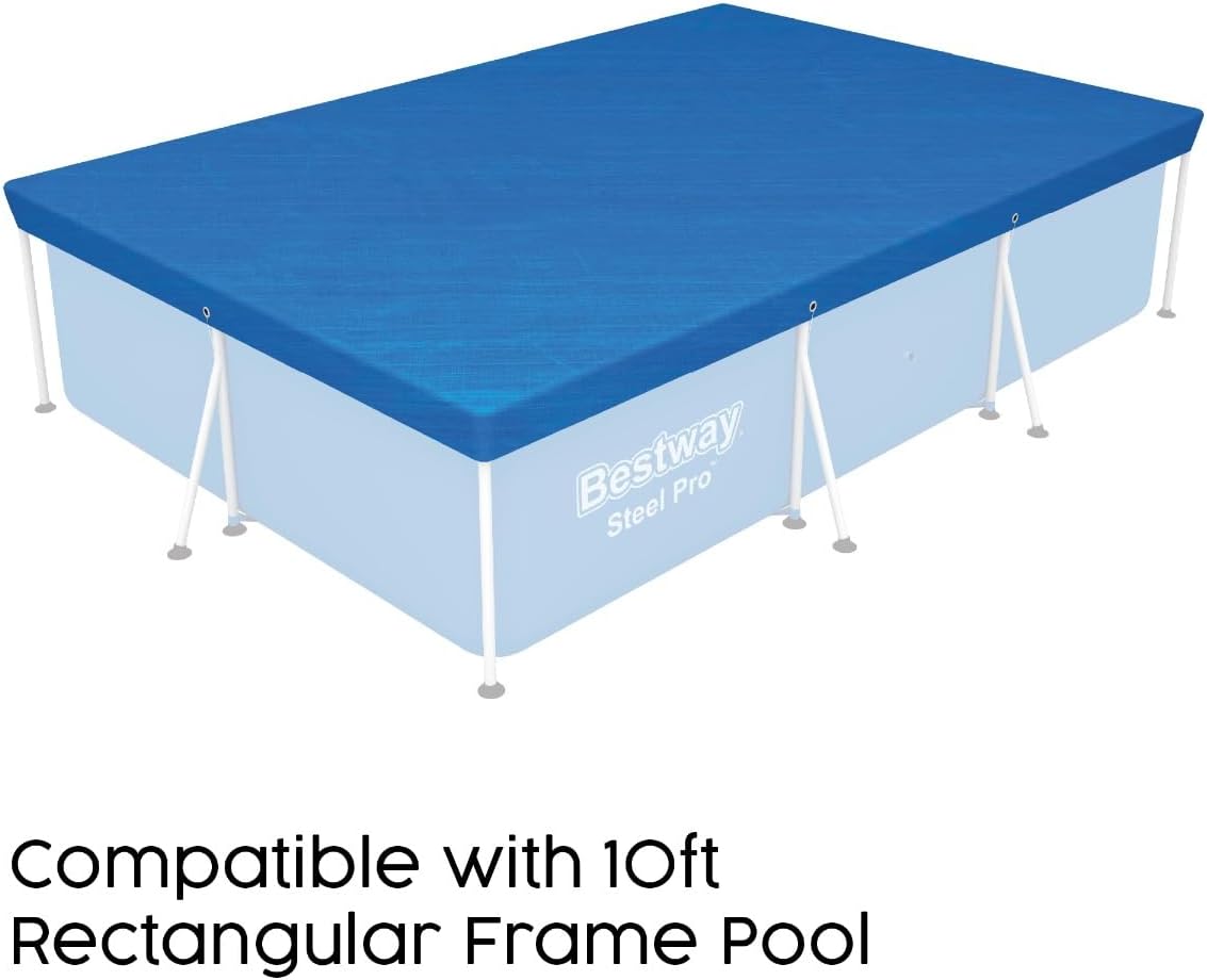 Bestway - Bestway Afdekzeil Steel Pro Rechthoek 300Cm