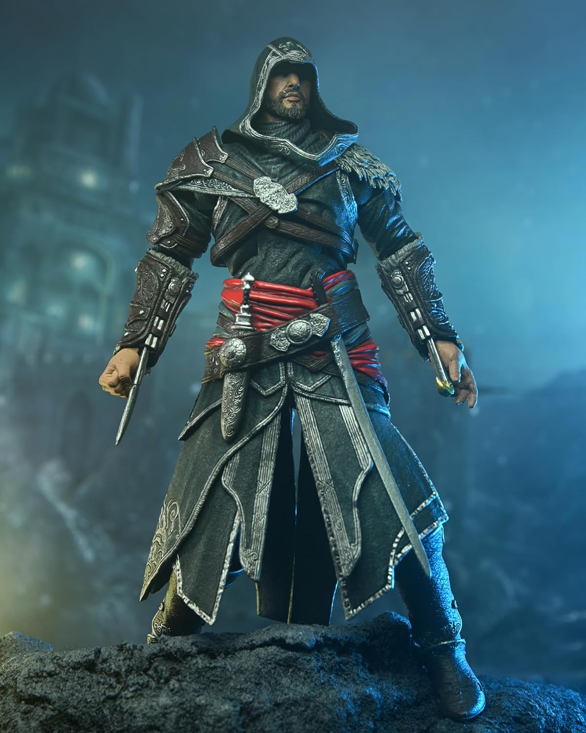 Neca-XN60863 Ezio Auditore Figura, Multicolor (60863