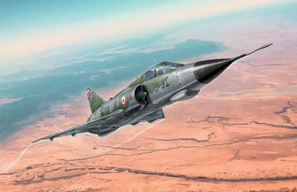 Italeri 2816 1:48 Mirage III E - Modellbau, Bausatz, Standmodellbau, Basteln, Hobby, Kleben, Plastikbausatz, detailgetreu, Militär Bausatz