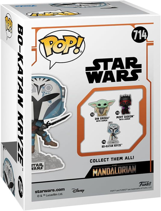 Funko Pop! Star Wars: The Mandalorian - Bo-Katan With Darksaber and Jet Pack - Collectable Vinyl Figure - Gift Idea - Official Merchandise - Toys for Kids & Adults - TV Fans