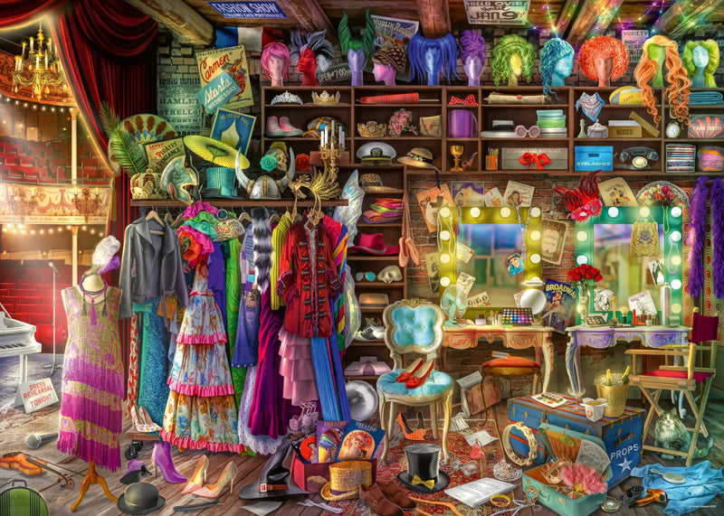 Ravensburger Aimee Stewart Behind the Scenes 1000 Piece Jigsaw Puzzles for Adults and Kids Age 12 Years Up