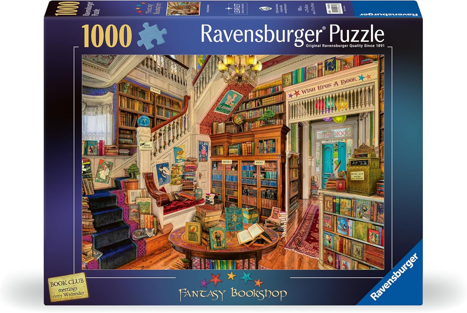 The Fantasy Bookshop Aimee Stewart 1000Pc