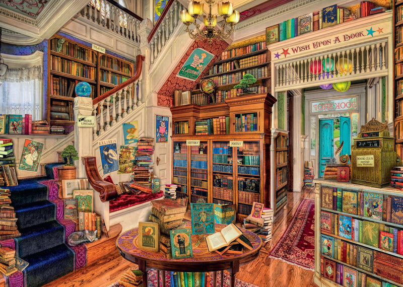 The Fantasy Bookshop Aimee Stewart 1000Pc