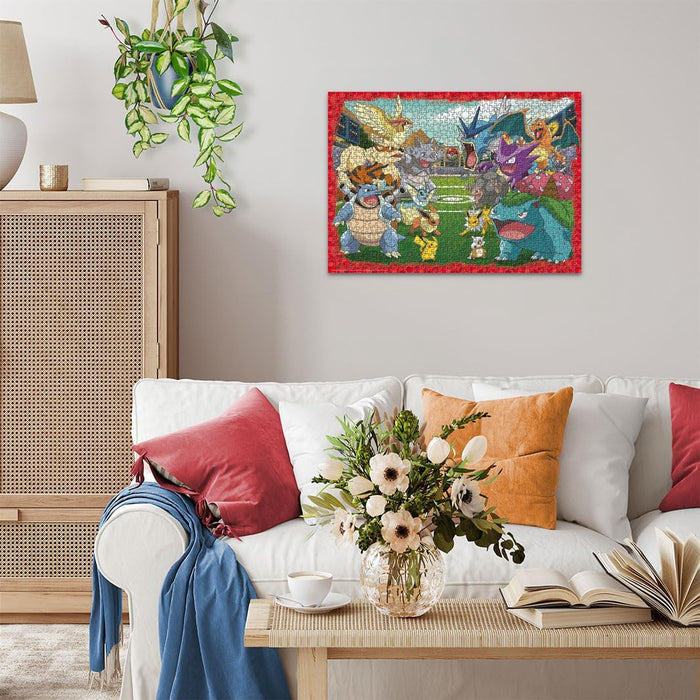 Ravensburger Puzzle 12000628 - Pokémon Kräftemessen - 1000 Teile Puzzle für Erwachsene und Kinder ab 14 Jahren, Pokémon Puzzle, Pokémon Geschenke