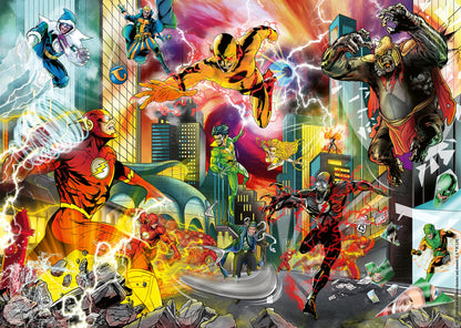 Ravensburger DC Collector's Edition The Flash 1000 Piece Jigsaw Puzzles for Adults and Kids Age 12 Years Up