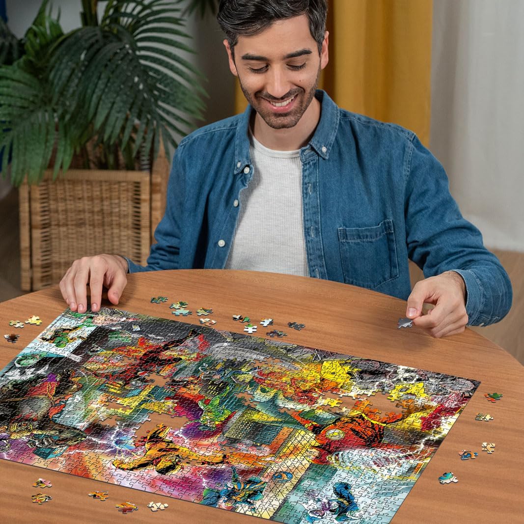 Ravensburger DC Collector's Edition The Flash 1000 Piece Jigsaw Puzzles for Adults and Kids Age 12 Years Up
