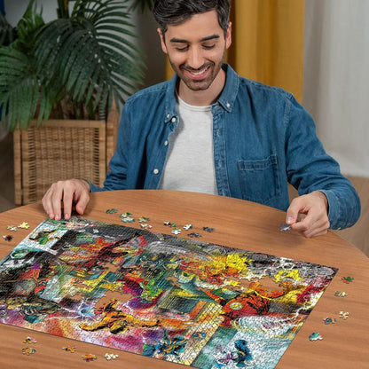 Ravensburger DC Collector's Edition The Flash 1000 Piece Jigsaw Puzzles for Adults and Kids Age 12 Years Up