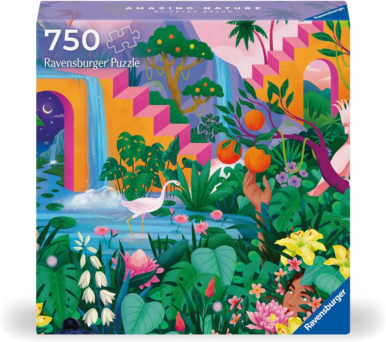 Ravensburger- Arte & Alma Amazing Nature Art&Soul-Puzzle (750 Piezas, para Adultos y niños a Partir de 14 años), Color Amarillo (12000999