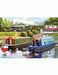 Ravensburger 12001255 Leisure No.10 Day on The Canal 1000 Piece Jigsaw Puzzles for Adults and Kids Age 12 Years Up, Multicolor, One Size