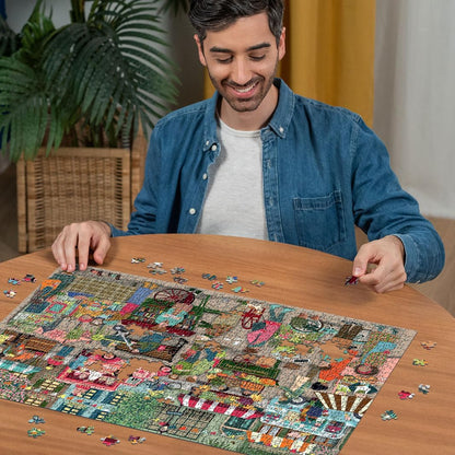 Ravensburger 12001260 Street Market 1000 Piece Jigsaw Puzzles for Adults and Kids Age 12 Years Up, Multicolor, One Size