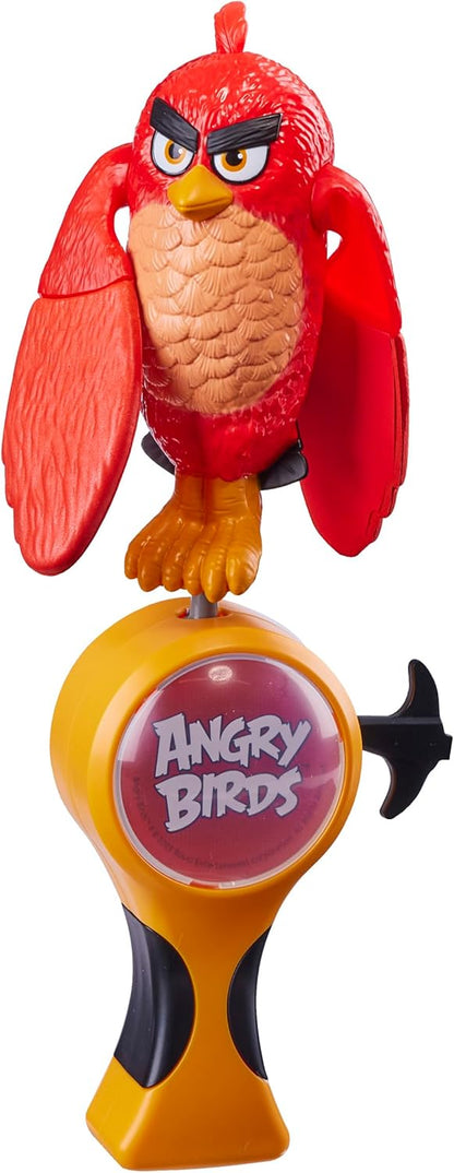 Character Options Flying Heroes Angry Birds action toy. Grip It and Rip It! Real flying action! Pull the ripcord and watch it fly. Boys aged 4+, Red