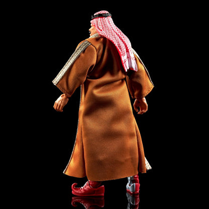 Mattel WWE Figur Iron Sheik Elite Collection Legende, austauschbare Hände und Zubehör, Truefx-Technologie, 25 Gelenke, zum Sammeln, Spielzeug für Kinder, ab 3 Jahren, HVF57, HVF57