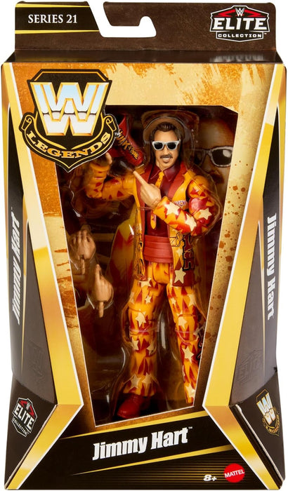 Mattel WWE Elite Action Figure Jimmy Hart Legends with Accessory, HVF58