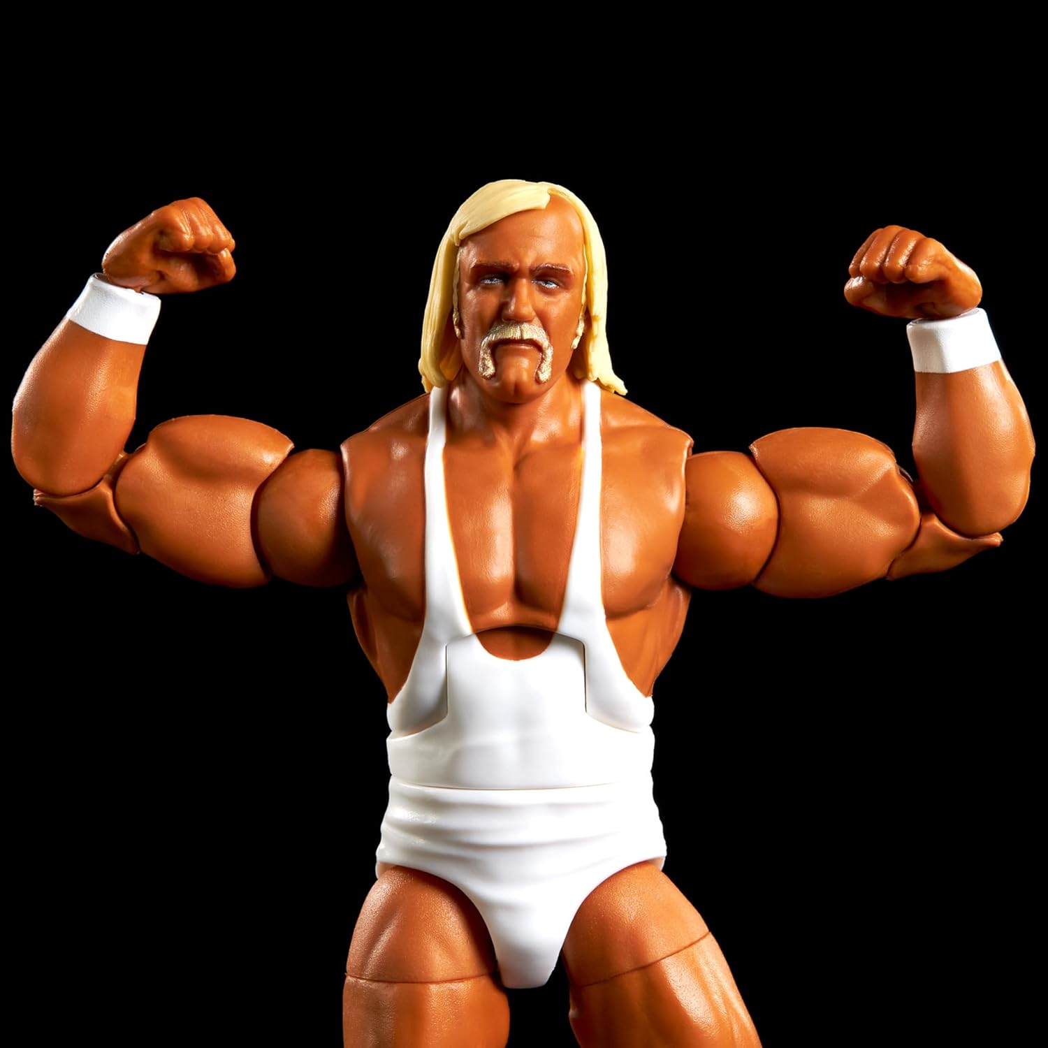 Mattel WWE Elite Collection Action Figure Hulk Hogan Legends with Accessory, HVF55