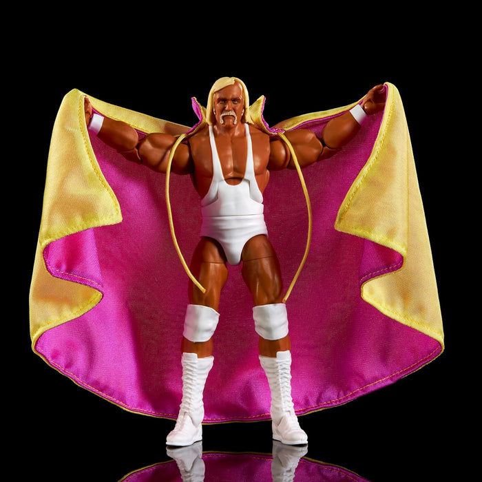 Mattel WWE Elite Collection Action Figure Hulk Hogan Legends with Accessory, HVF55