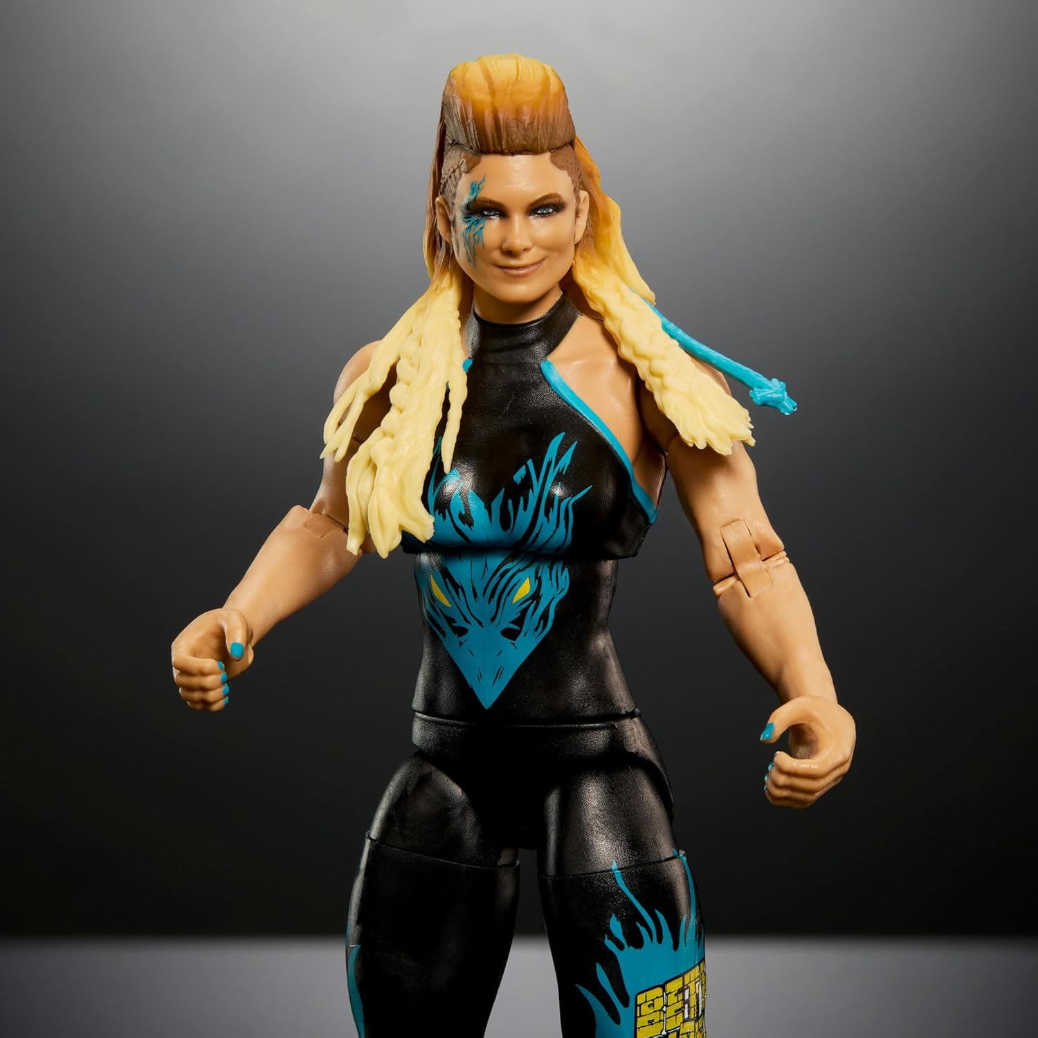 Mattel WWE Elite Collection Action Figure Royal Rumble Beth Phoenix with Accessory and Virgil Build-A-Figure Parts, HVF81