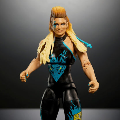 Mattel WWE Elite Collection Action Figure Royal Rumble Beth Phoenix with Accessory and Virgil Build-A-Figure Parts, HVF81
