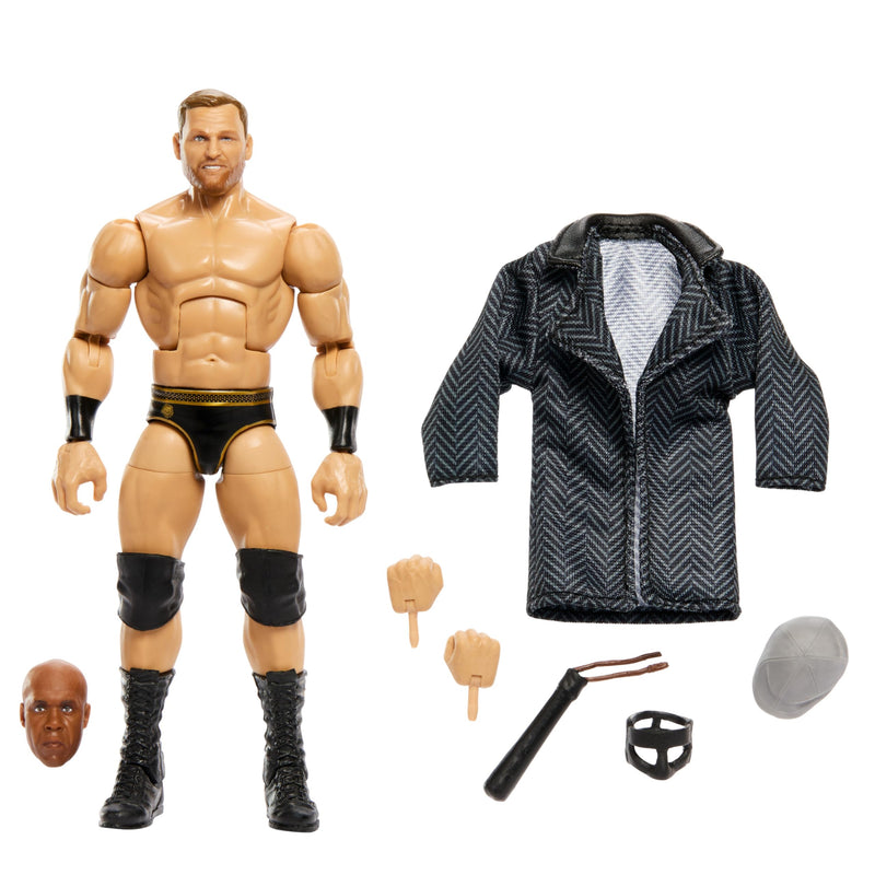 Mattel WWE Elite Collection Action Figure Royal Rumble Ridge Holland with Accessory and Virgil Build-A-Figure Parts, HVF80