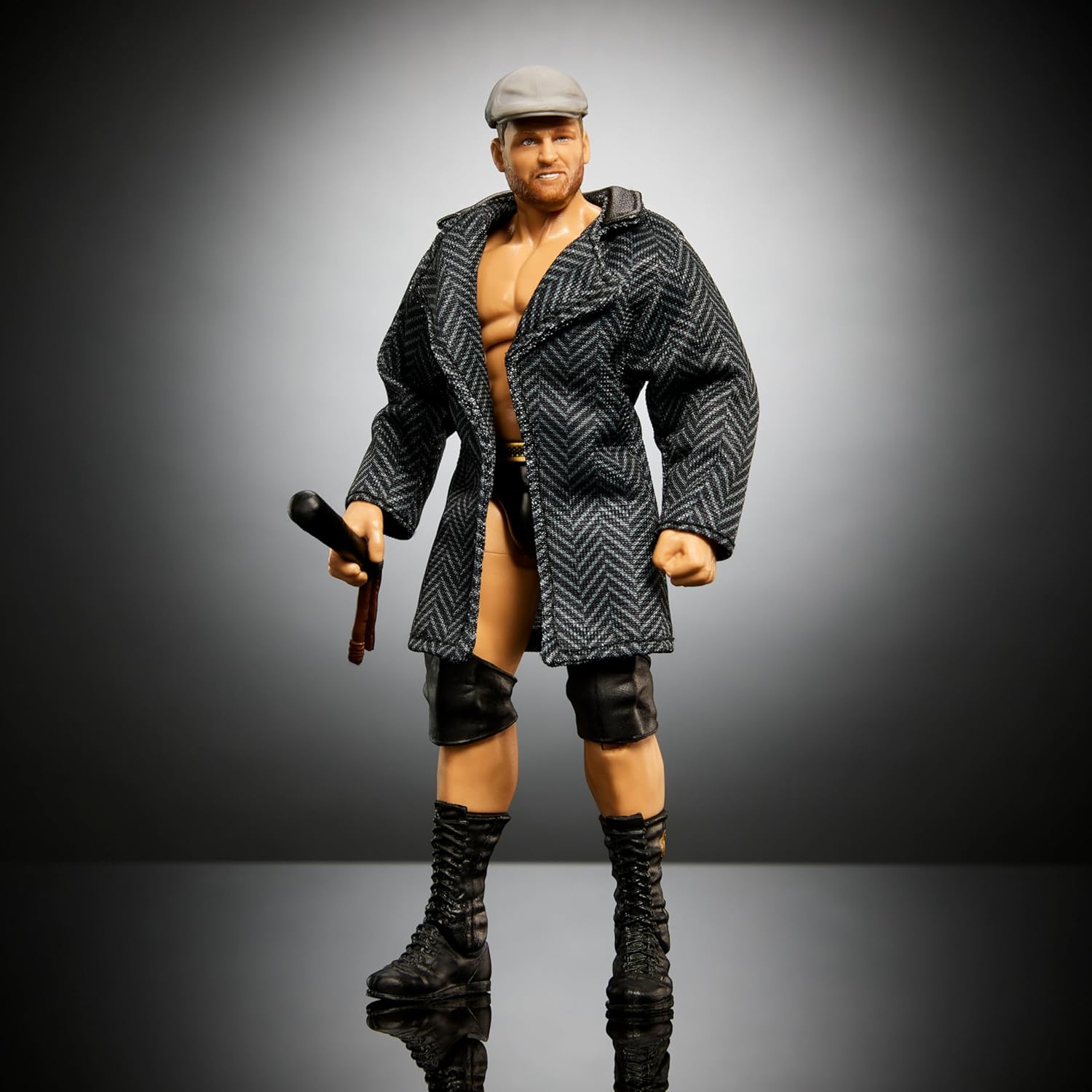 Mattel WWE Elite Collection Action Figure Royal Rumble Ridge Holland with Accessory and Virgil Build-A-Figure Parts, HVF80