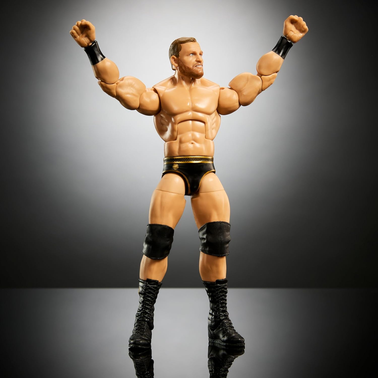 Mattel WWE Elite Collection Action Figure Royal Rumble Ridge Holland with Accessory and Virgil Build-A-Figure Parts, HVF80