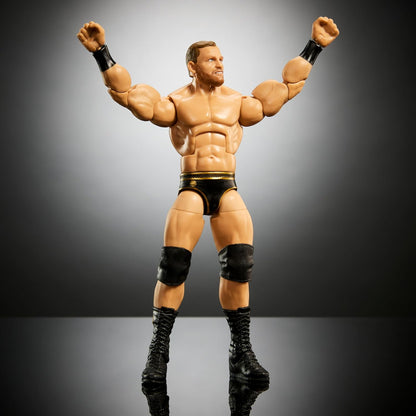 Mattel WWE Elite Collection Action Figure Royal Rumble Ridge Holland with Accessory and Virgil Build-A-Figure Parts, HVF80