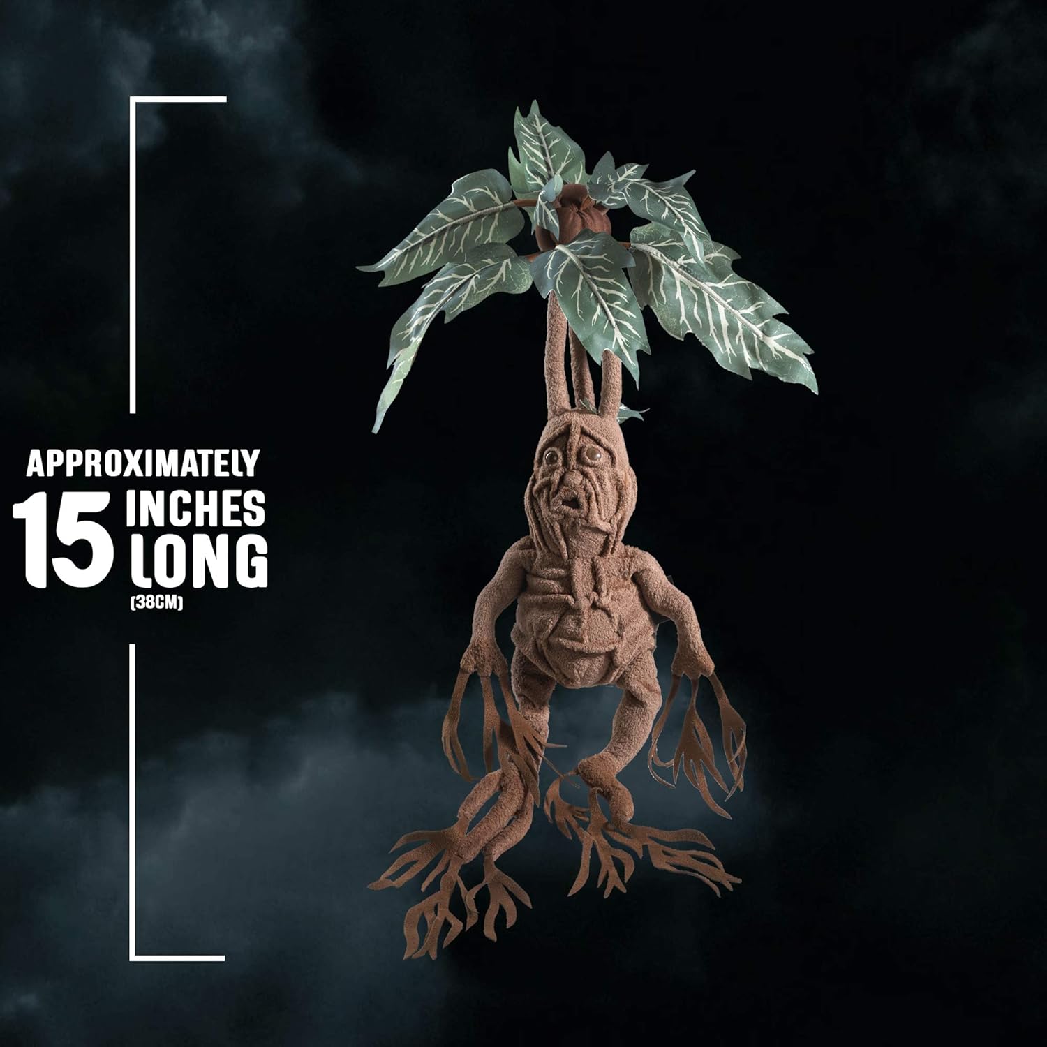 The Noble Collection Harry Potter Mandrake Collector's Plush Officially Licensed 14in (35cm) Mandrake Plush Toy Dolls Gifts