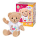 BABY born Bär, Teddy Kuscheltier mit weißem Strampler und beweglichen Armen und Beinen, 835388 Zapf Creation, Weiß