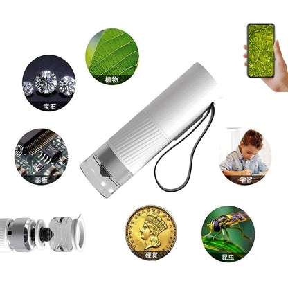 BeaverLab M1 400X Intelligent Microscope Image Transfer to PC or Smartphone