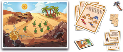 Clementoni - Gioco da Tavolo Adulti - Sblocca la Porta - Wild - Escape Room Bambini 8 Anni, Gioco di Logica con Enigmi da Risolvere, Divertimento per Adulti, 1-6 Giocatori, Made In Italy, 16813 Sblocca La Porta Wild