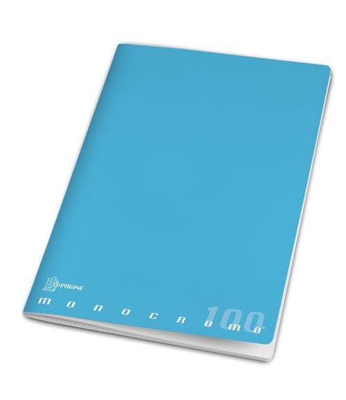 Pigna - Cuaderno Maxi monocromo original de alta foliación, 50 hojas, paquete de 10 cuadernos (cuadros, 5 m)