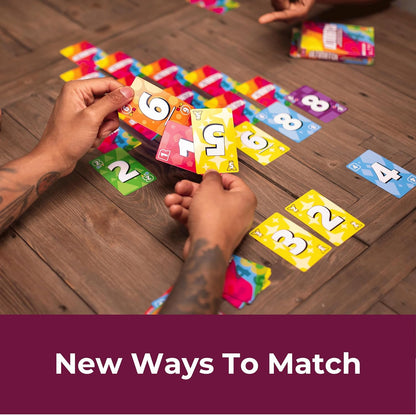 Ultimatch Cooperative Card Game Easy to Learn by Matching Colors & Numbers - Addictive Fun for Kids Teens and Adults Ages 10 and up - 1 to 5 Players Great for Family Game Night