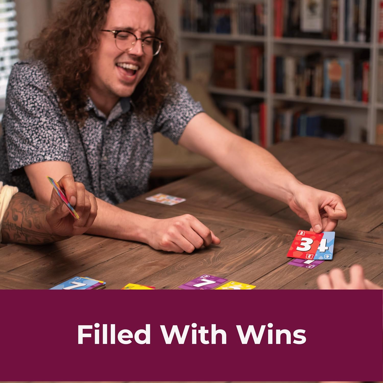 Ultimatch Cooperative Card Game Easy to Learn by Matching Colors & Numbers - Addictive Fun for Kids Teens and Adults Ages 10 and up - 1 to 5 Players Great for Family Game Night