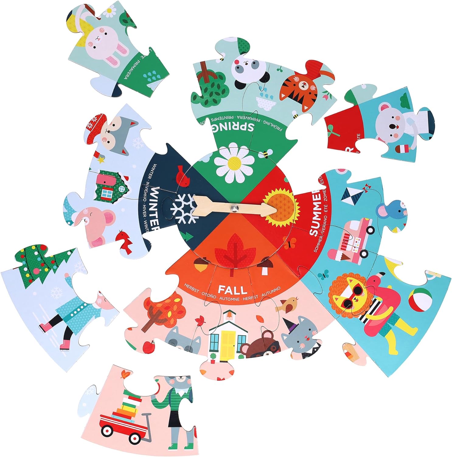 Seasons Floor Puzzle