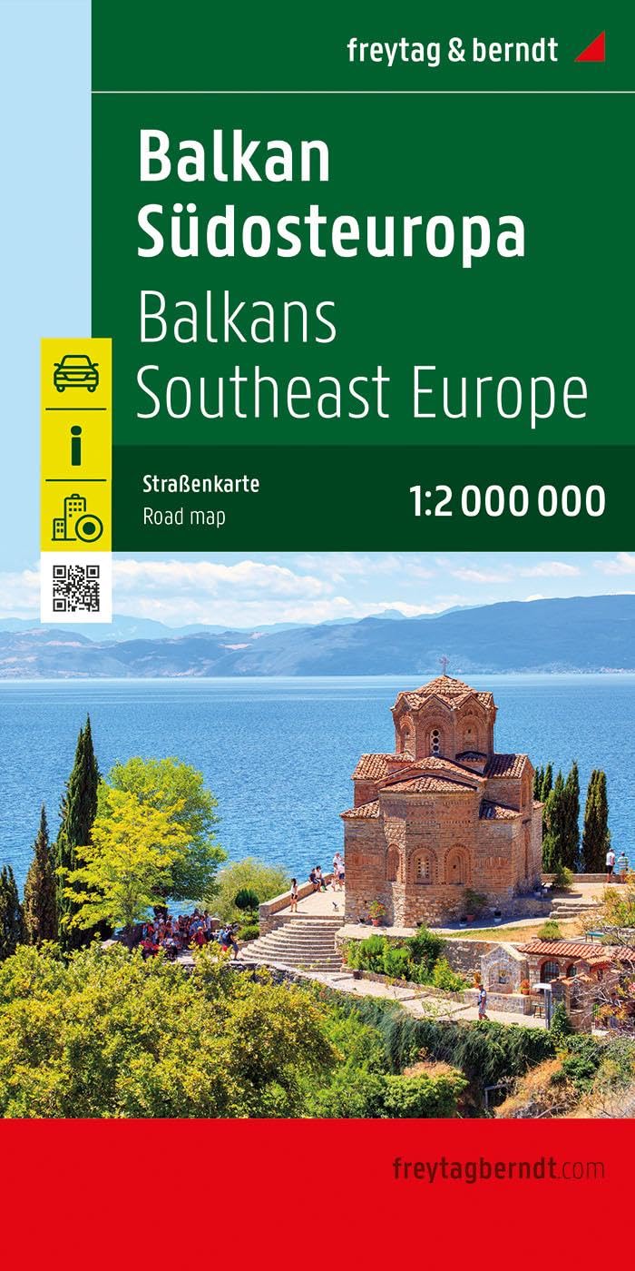 The Balkans - South Eastern European, Automap 1:2.Mio.