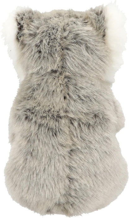 Depesche 12799 TOPModel Wild Koala Maman et Bébé, avec Fourrure Douce en Gris et Velcro aux Mains du Grand Animal en Peluche, Multicolor, Taille Unique