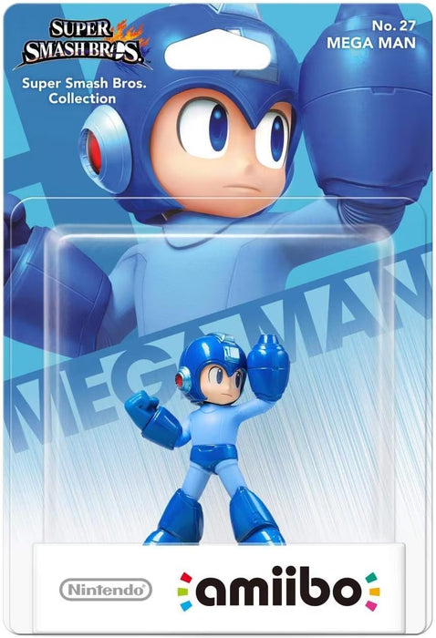 Nintendo Mega Man No.27 amiibo Wii U/3DS No.27 Smash Mega Man