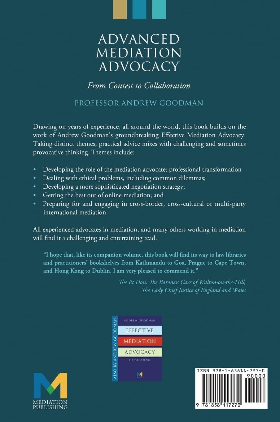 Advanced Mediation Advocacy