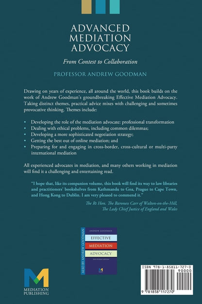 Advanced Mediation Advocacy