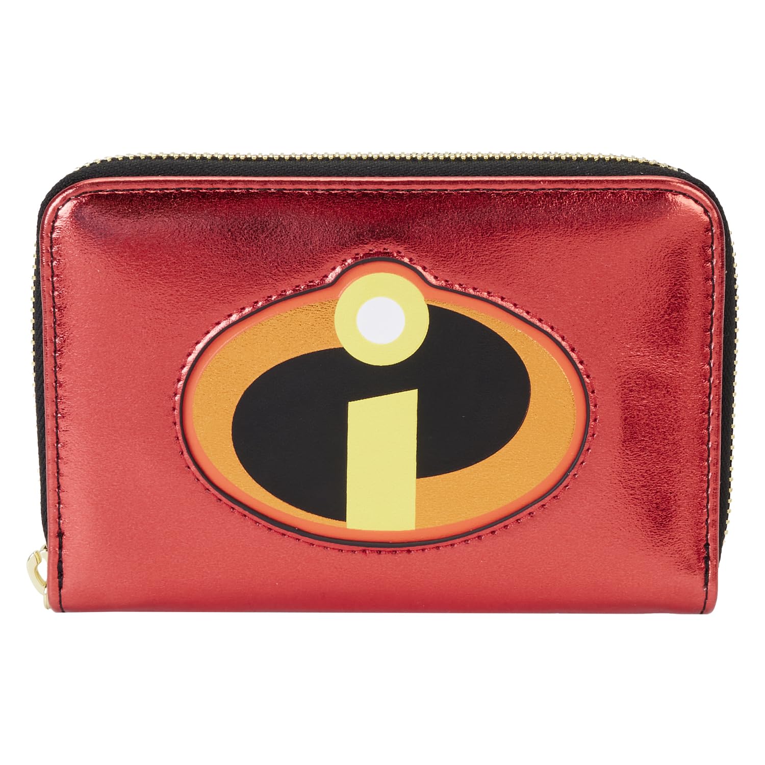 Loungefly The Incredibles 20th Anniversary Metallic Zip Around Wallet, Multicolor, Zip Around Wallet