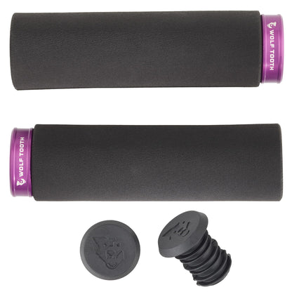 Wolf Tooth Lock-On Fat Paw Grip Purple